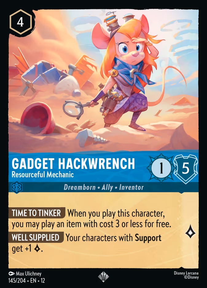 Gadget Hackwrench - Resourceful Mechanic — Wilds Unknown 145