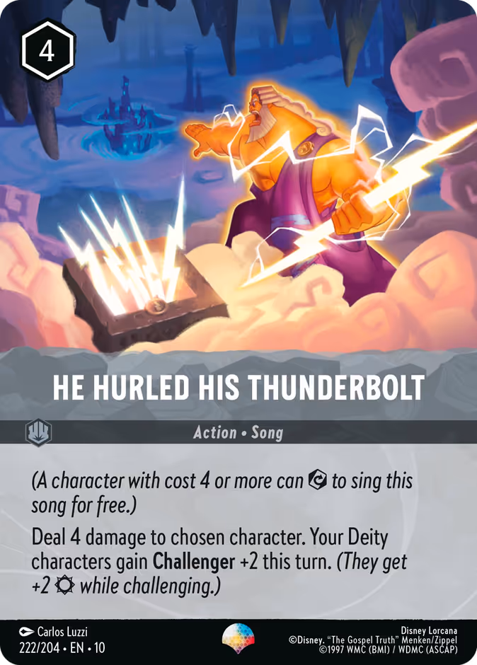 He Hurled His Thunderbolt — Whispers in the Well 222