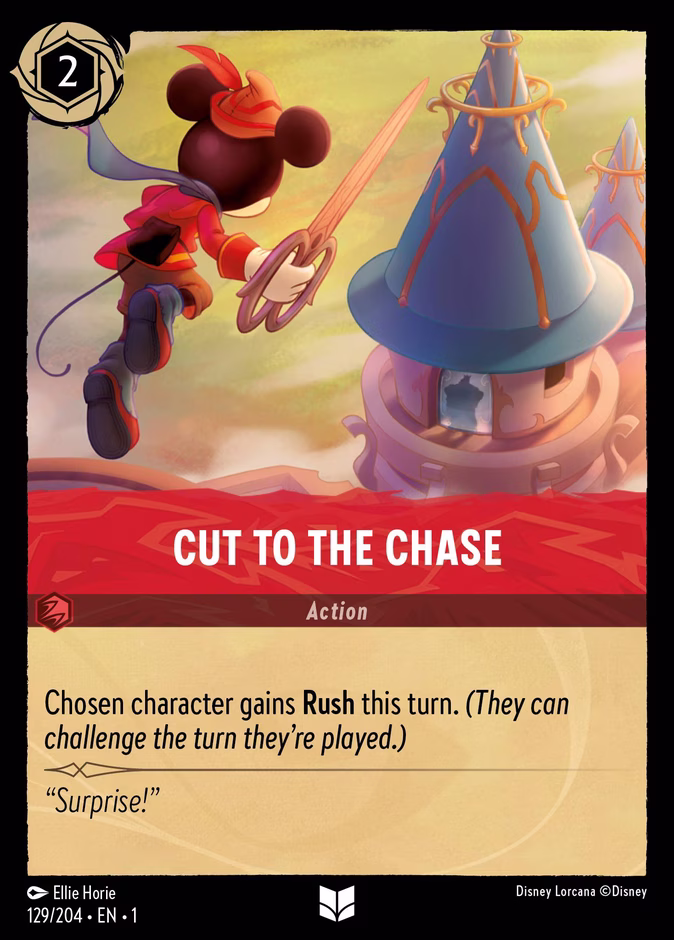Cut to the Chase — The First Chapter 129