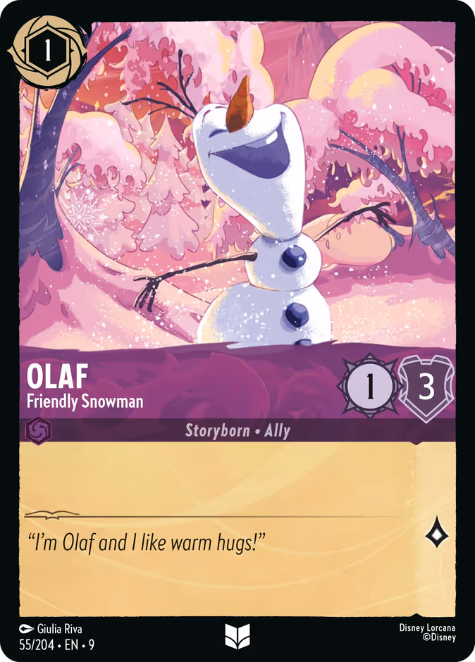 Olaf - Friendly Snowman — Fabled 55