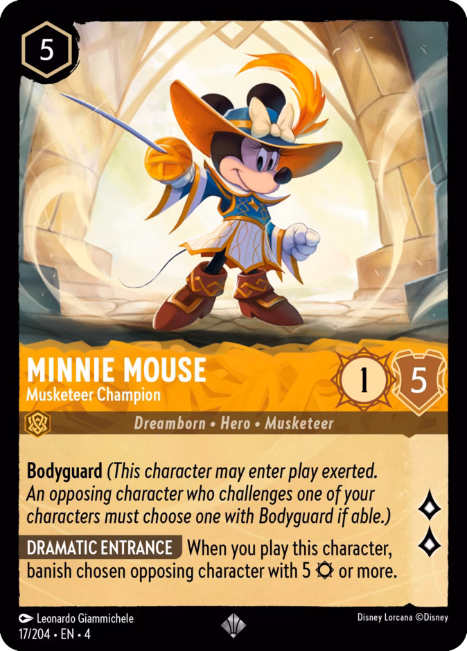 Minnie Mouse - Musketeer Champion — Ursula's Return 17