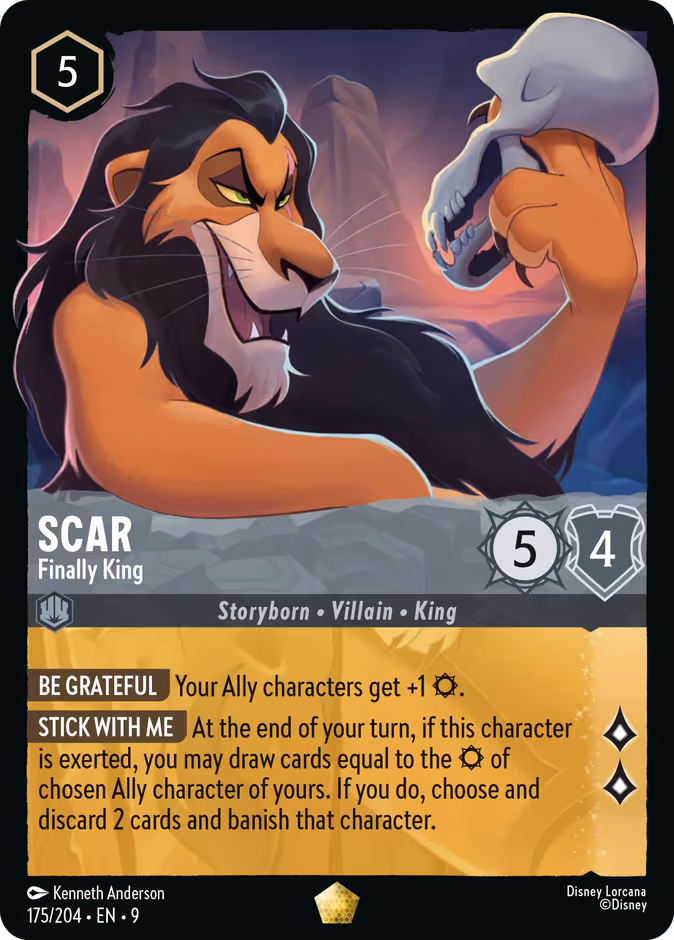 Scar - Finally King — Fabled 175