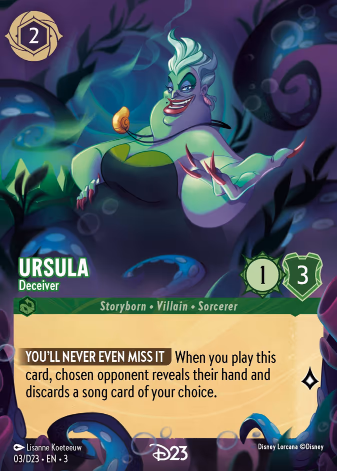 Ursula - Deceiver — D23 Collection 3