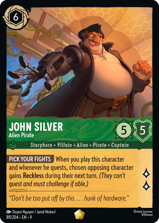 John Silver - Alien Pirate — Fabled 89