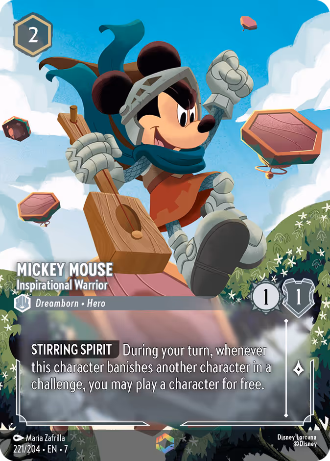 Mickey Mouse - Inspirational Warrior — Archazia's Island 221