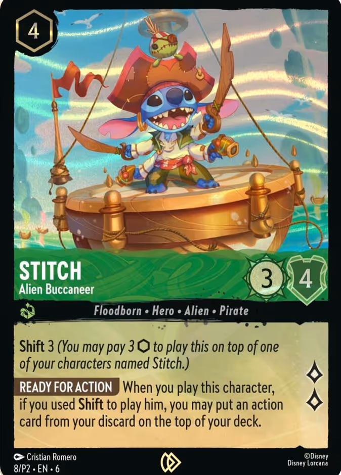 Stitch - Alien Buccaneer — Promo Set 2 8