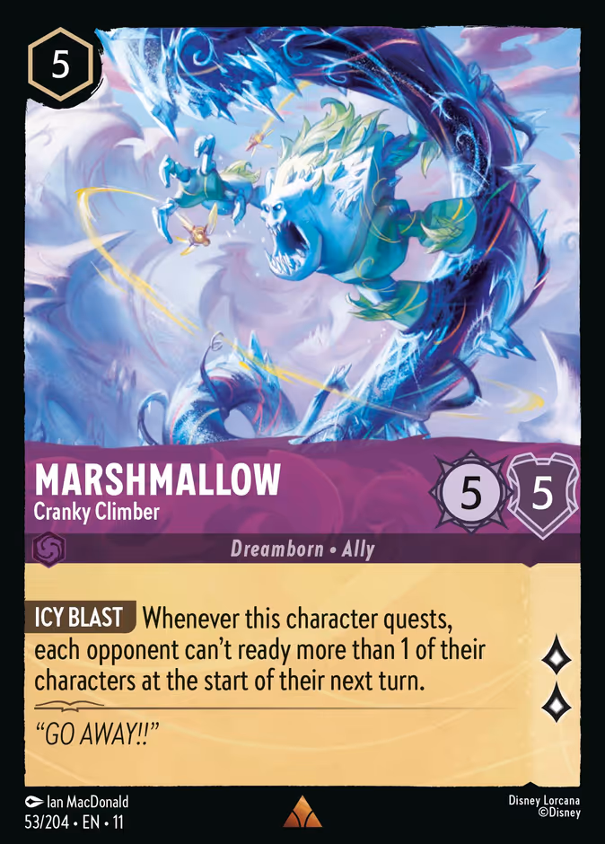 Marshmallow - Cranky Climber — Winterspell 53