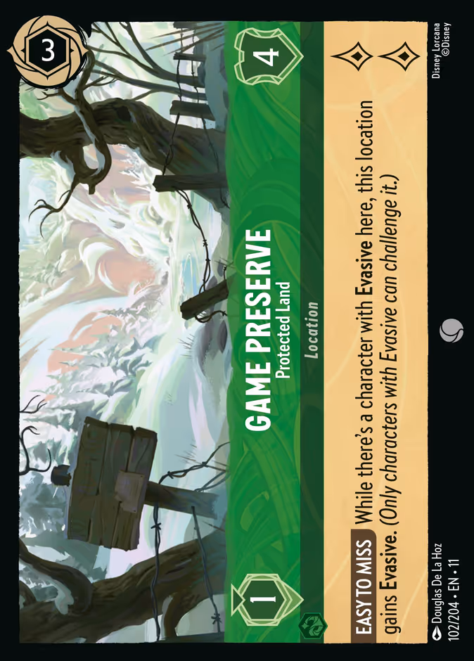 Game Preserve - Protected Land
