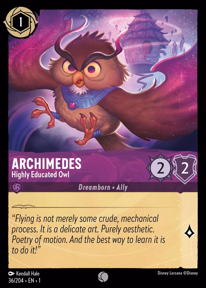 Archimedes - Highly Educated Owl — The First Chapter 36