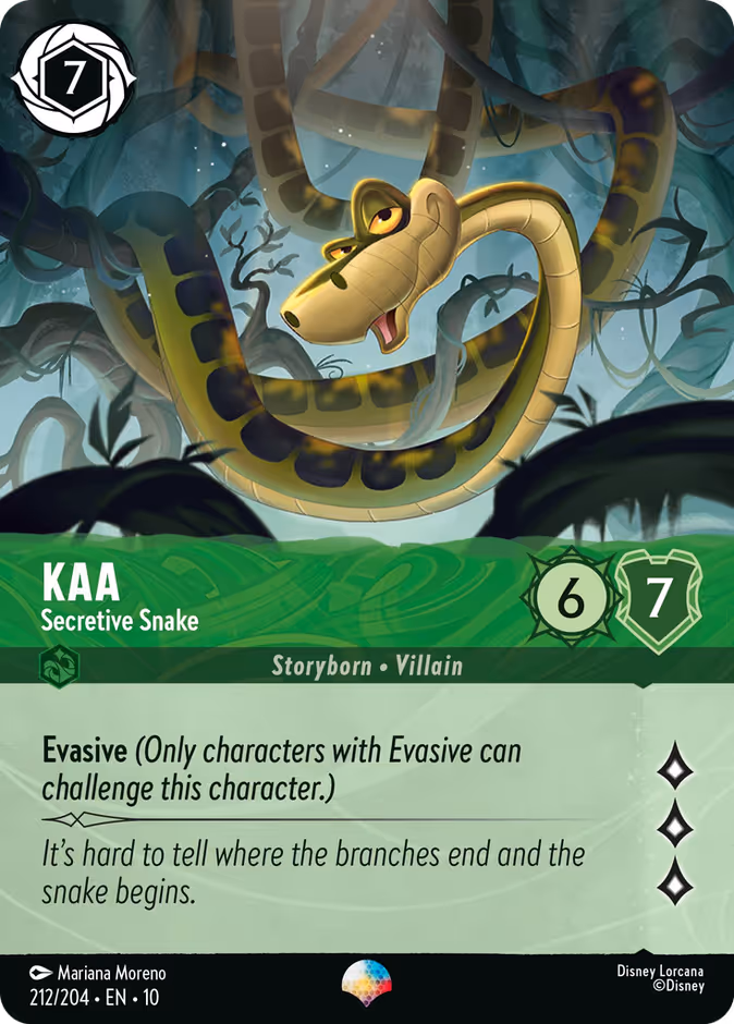 Kaa - Secretive Snake — Whispers in the Well 212