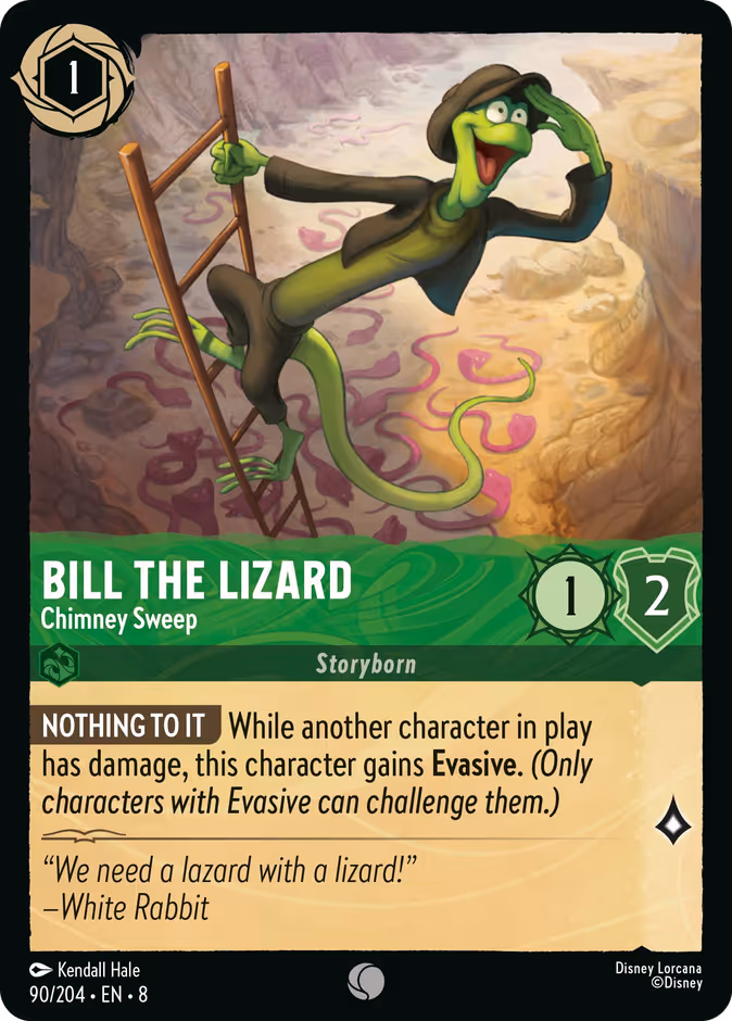 Bill the Lizard - Chimney Sweep — Reign of Jafar 90