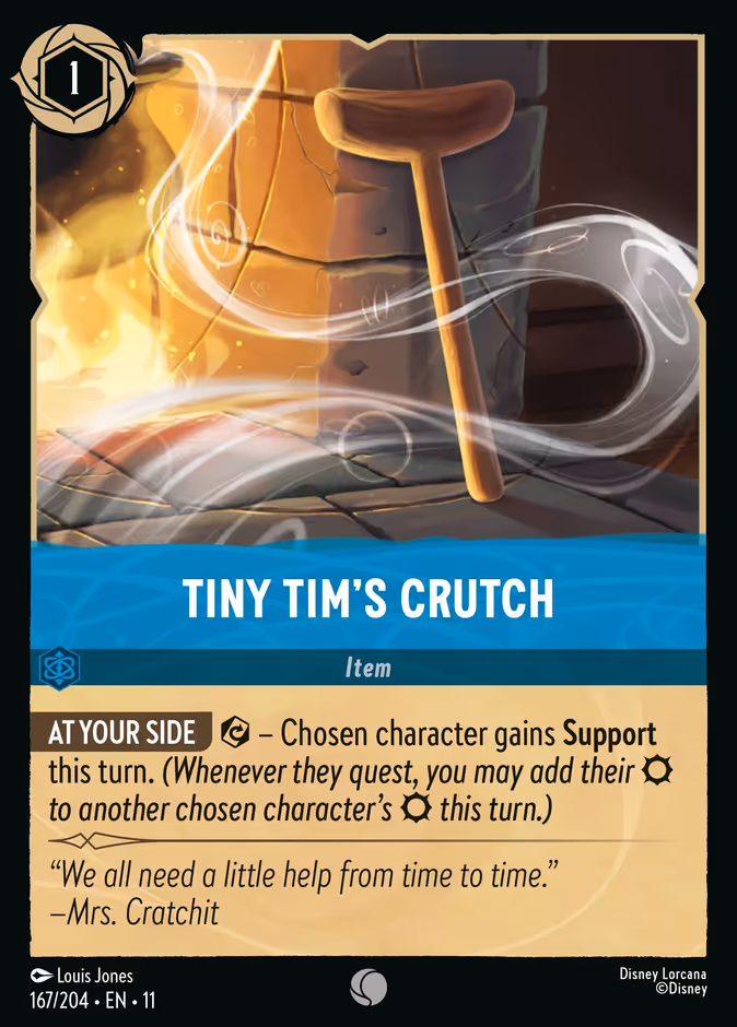 Tiny Tim's Crutch — Winterspell 167