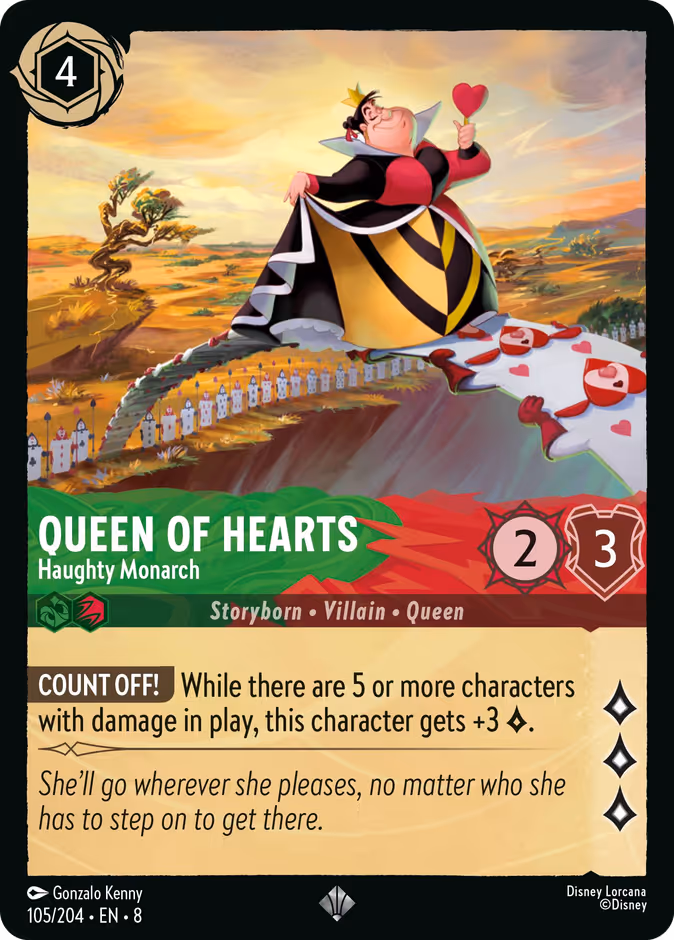 Queen of Hearts - Haughty Monarch — Reign of Jafar 105