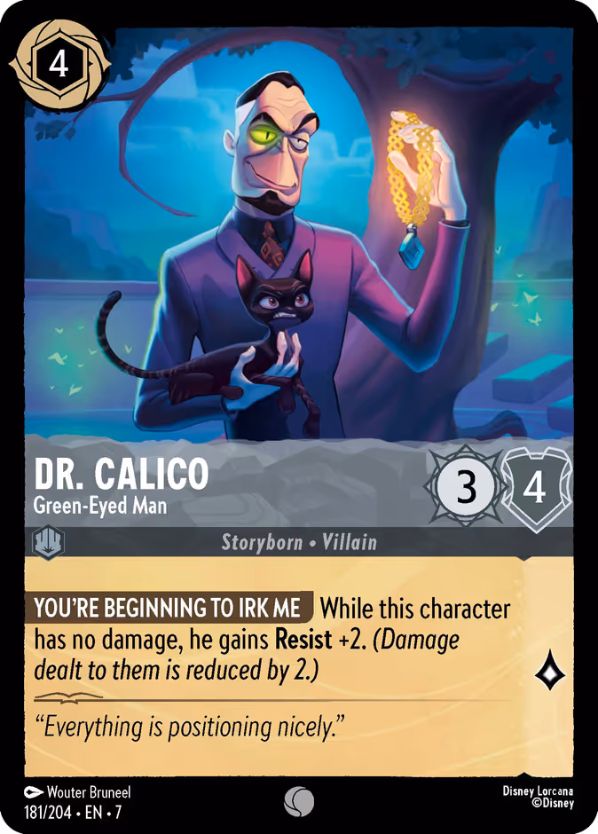 Dr. Calico - Green-Eyed Man — Archazia's Island 181
