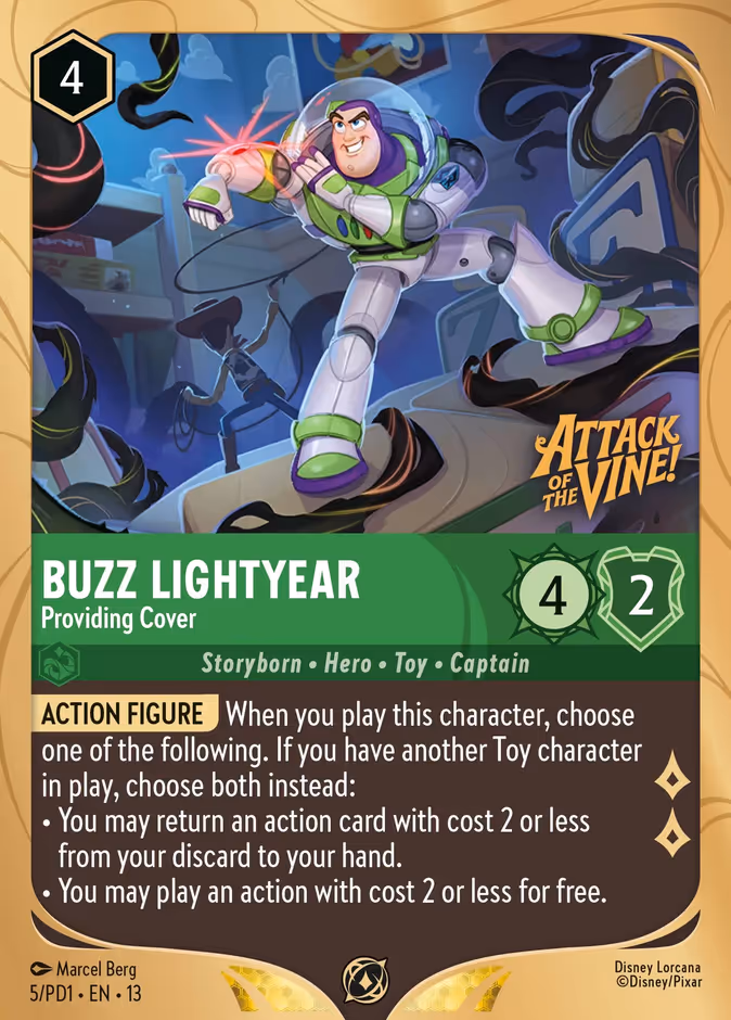Buzz Lightyear - Providing Cover — PD1 5