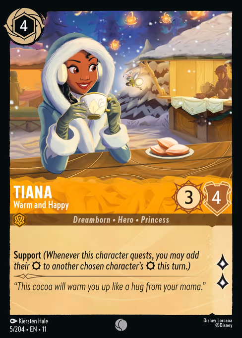 Tiana - Warm and Happy
