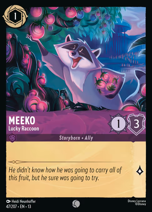 Meeko - Lucky Raccoon