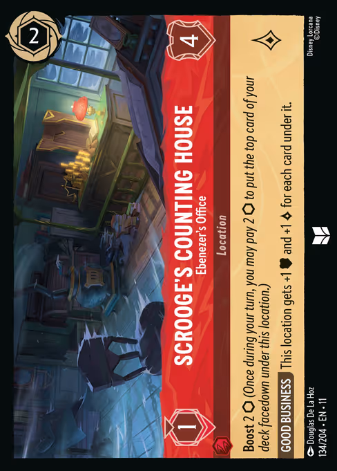 Scrooge's Counting House - Ebenezer's Office