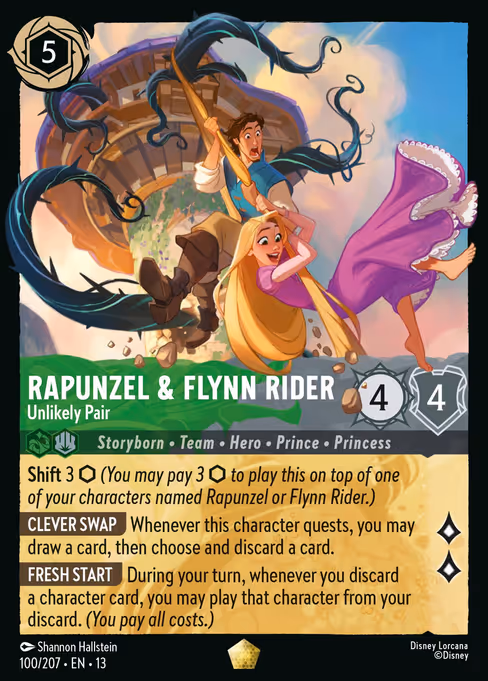 Rapunzel & Flynn Rider - Unlikely Pair