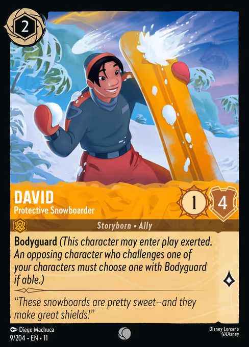 David - Protective Snowboarder