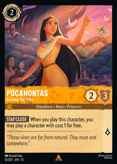 Pocahontas - Guiding the Tribe