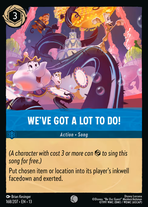 We've Got a Lot to Do!