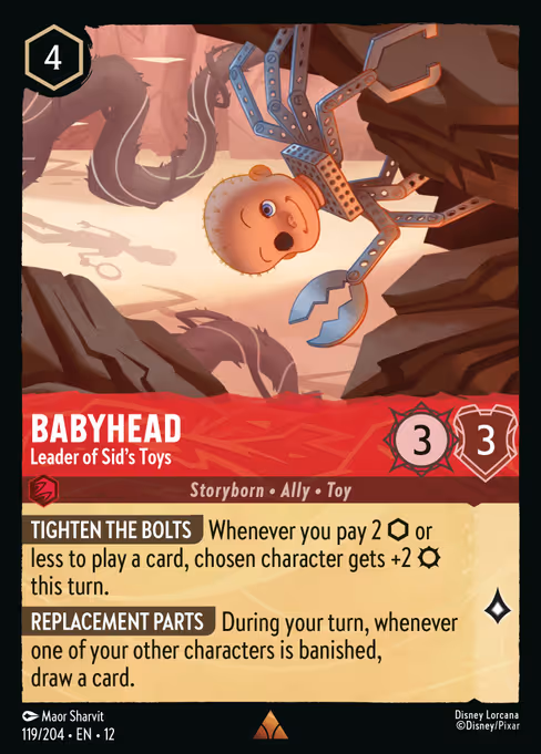 Babyhead - Leader of Sid's Toys