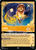 Simba - King in the Making