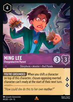 Ming Lee - Overprotective Parent — Attack of the Vine! 49