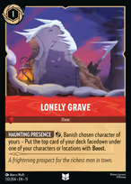 Lonely Grave — Winterspell 132