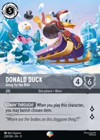 Donald Duck - Along for the Ride — Winterspell 220
