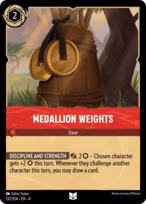 Medallion Weights — Ursula's Return 132