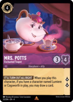 Mrs. Potts - Enchanted Teapot — Ursula's Return 52