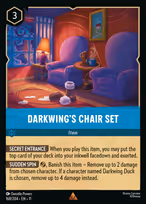 Darkwing's Chair Set — Winterspell 168