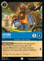 Eeyore - Hunny Scholar — Attack of the Vine! 164