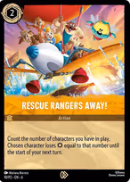Rescue Rangers Away! — Promo Set 2 10