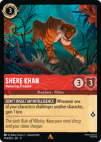 Shere Khan - Menacing Predator