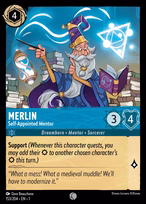 Merlin - Self-Appointed Mentor — The First Chapter 153