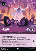 Ursula - Sea Witch