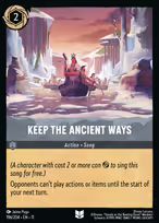 Keep the Ancient Ways — Winterspell 196