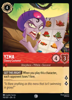 Yzma - Choosy Customer — Attack of the Vine! 110