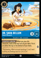 Dr. Sara Bellum - Head of Research