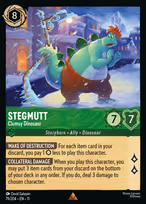 Stegmutt - Clumsy Dinosaur — Winterspell 79