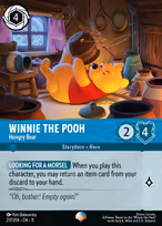 Winnie the Pooh - Hungry Bear — Winterspell 217