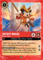 Mickey Mouse - Pirate Captain — Promo Set 2 18