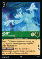 Goofy - Ghost of Jacob Marley — Winterspell 83