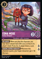 Edna Mode - Fashion Designer