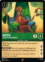 Kuzco - Temperamental Emperor