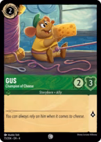 Gus - Champion of Cheese — Ursula's Return 73