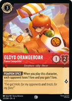 Gloyd Orangeboar - Fierce Competitor
